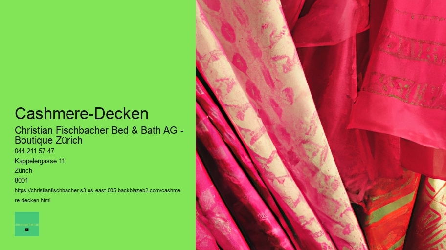 Cashmere-Decken